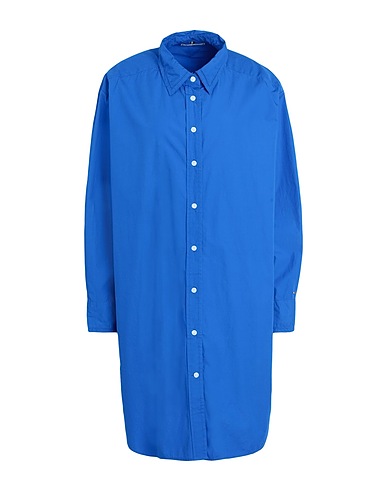 TOMMY HILFIGER Midi dress Blue 100% Organic cotton