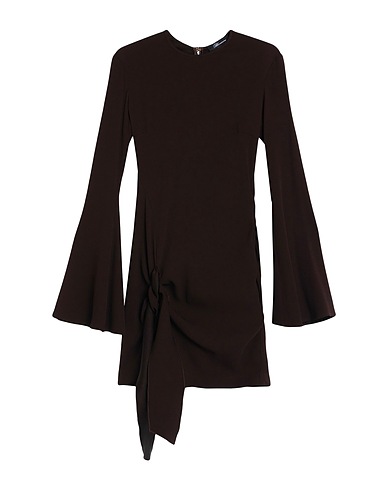 BLUMARINE Vestito corto Testa di moro 54% Acetato, 45% Viscosa, 1% Elastan
