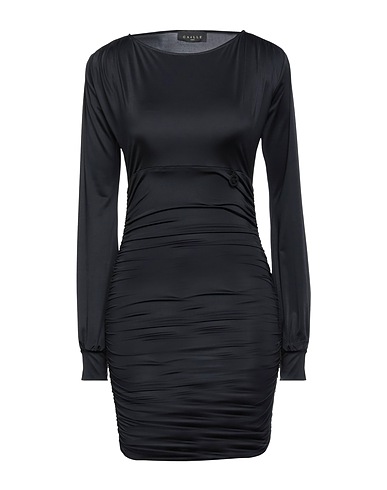 GAëLLE Paris Sheath dress Black 88% Polyester, 12% Elastane