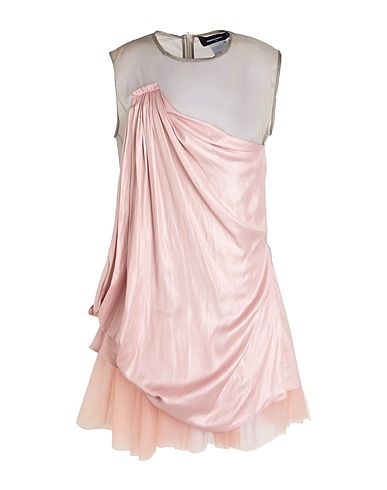 DSQUARED2 Short dress Blush 100% Polyester, Polyamide, Cupro, Elastane