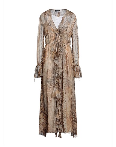 BLUMARINE Elegant dress Beige 100% Silk