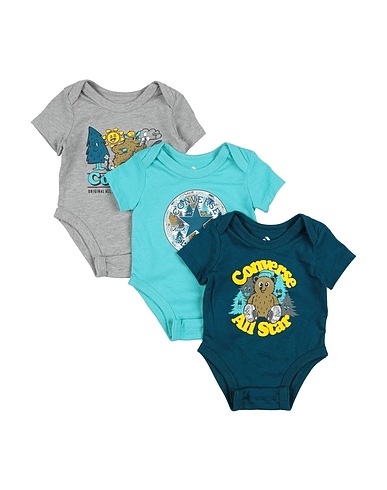 CONVERSE Baby accessories set INTO THE WILD 3PK BODYSUIT
60% Cotton, 40% Polyester
