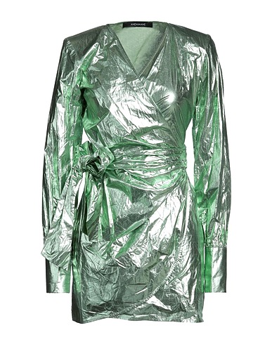 ANDAMANE Sequin dress Green 100% Cotton