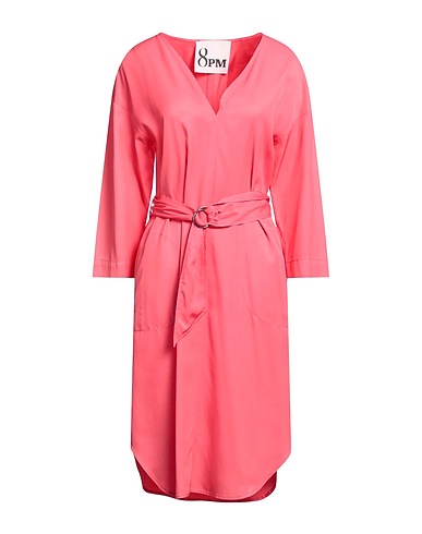 8PM Short dress Coral 100% Viscose
