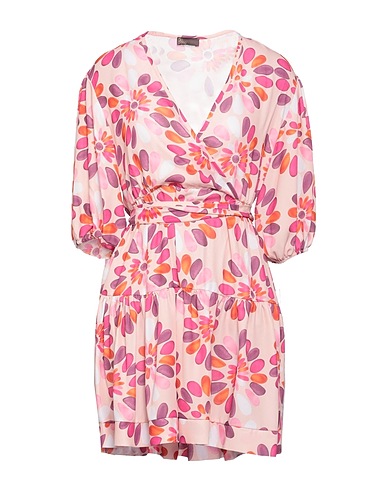OLLA PARÉG Short dress Pink 100% Polyester