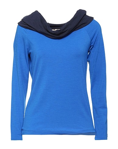 MARANI JEANS T-shirt Blue 67% Wool, 22% Polyamide, 11% Elastane