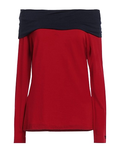 MARANI JEANS T-shirt Red 67% Wool, 22% Polyamide, 11% Elastane