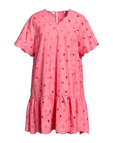 VIVETTA Short dress Pink 55% Cotton, 45% Polyester