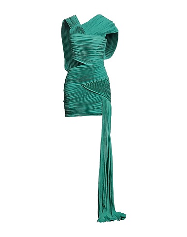 KRIZIA Robe courte Vert 100% Polyester