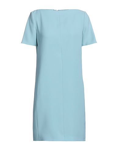 EMPORIO ARMANI Short dress Sage green 100% Polyester