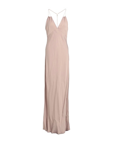 CALVIN KLEIN Vestito estivo Beige 99% Viscosa, 1% Elastan
