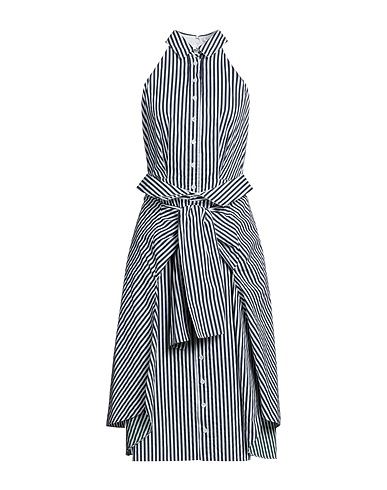 ALEXIS MABILLE Midi dress Navy blue 100% Cotton