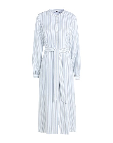 TOMMY HILFIGER Midi dress White 100% Viscose
