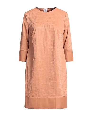WOLFORD Short dress Camel 62% Polyurethane, 38% Polyester