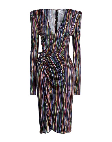 VETEMENTS Midi dress Black 100% Viscose