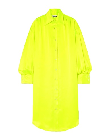 CHRISTOPHER JOHN ROGERS Midi dress Lime green 100% Silk