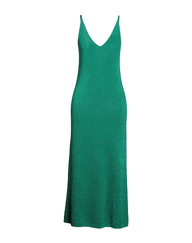 DODO BAR OR Midi dress Green 100% Rayon, Polyester