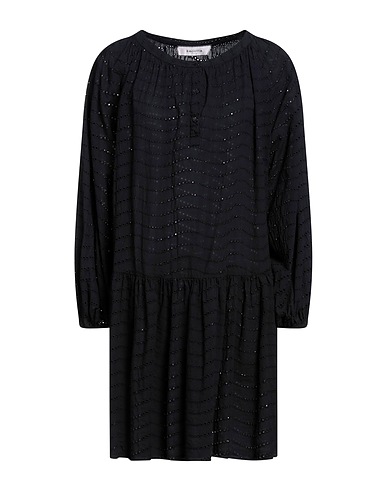 BAGUTTA Short dress Black 100% Cotton