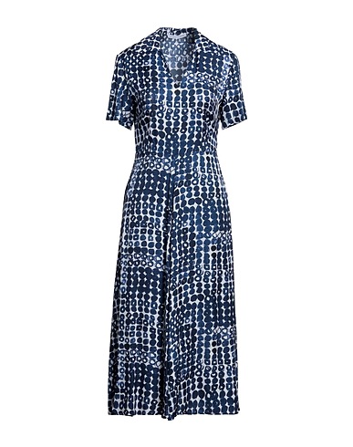 CARACTÈRE Midi dress Blue 100% Viscose