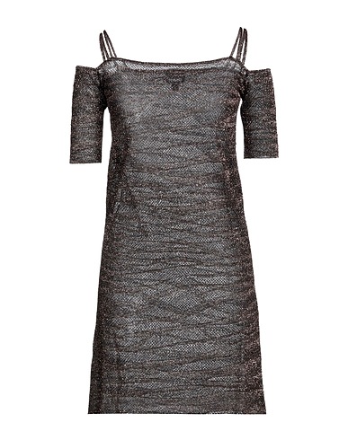 JUST CAVALLI Robe courte Bronze 43% Coton, 32% Viscose, 17% Polyester, 8% Polyamide