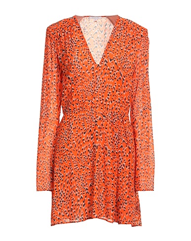 PATRIZIA PEPE Office dress Orange 100% Viscose