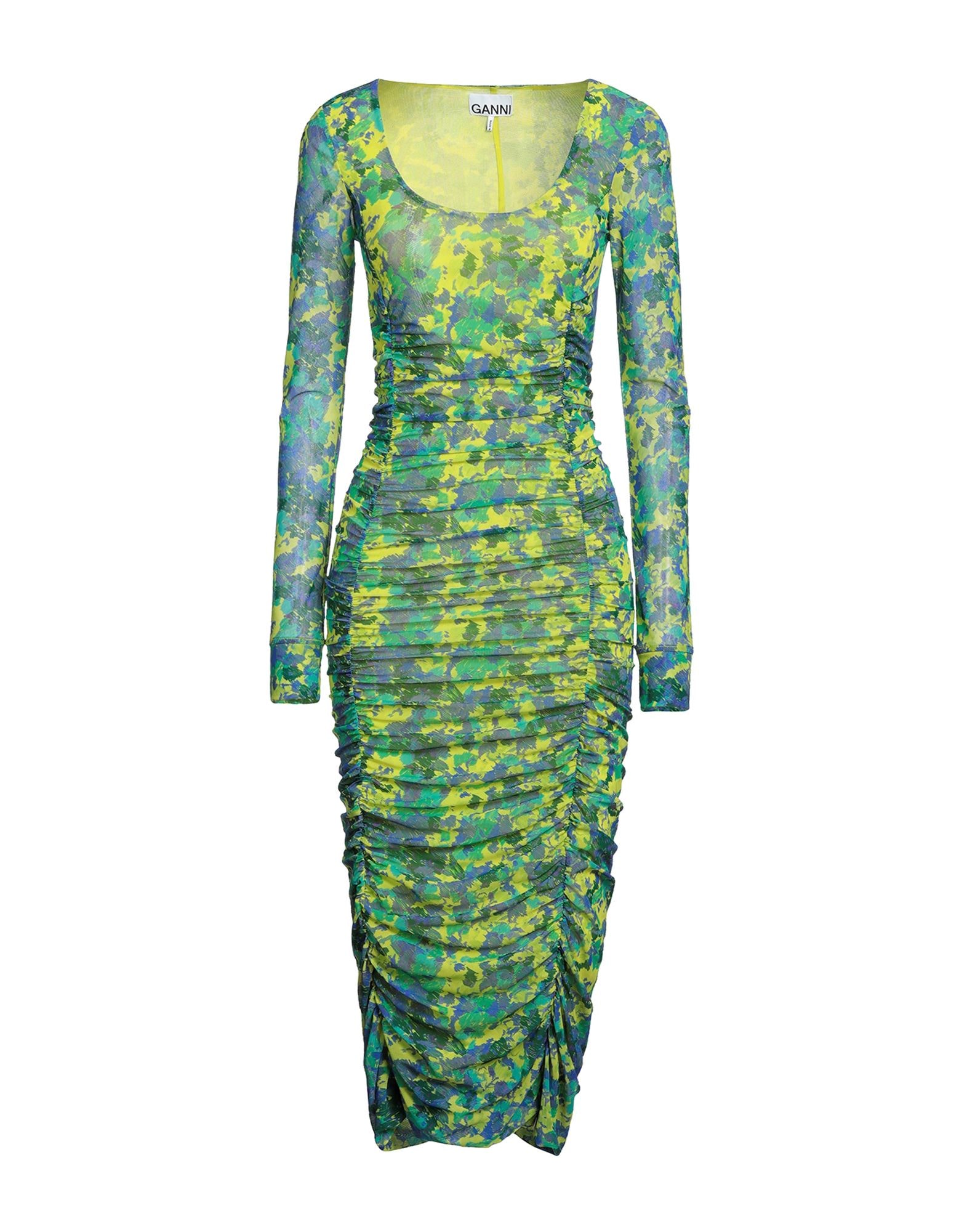 GANNI ワンピース＆ドレス | ひざ丈ワンピース セージグリーン