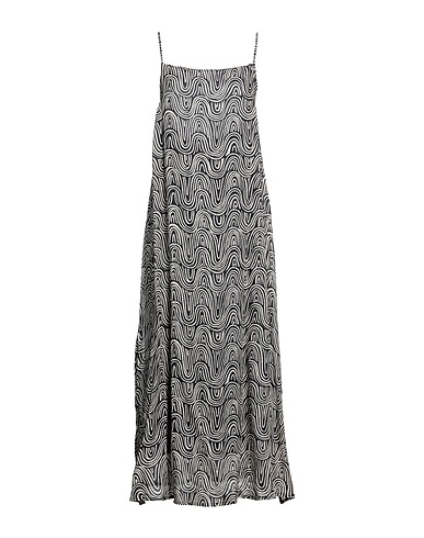 ALPHA STUDIO Long dress Beige 100% Ramie