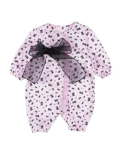 MISS GRANT Baby jumpsuit Pink 50% Cotton, 50% Polyester