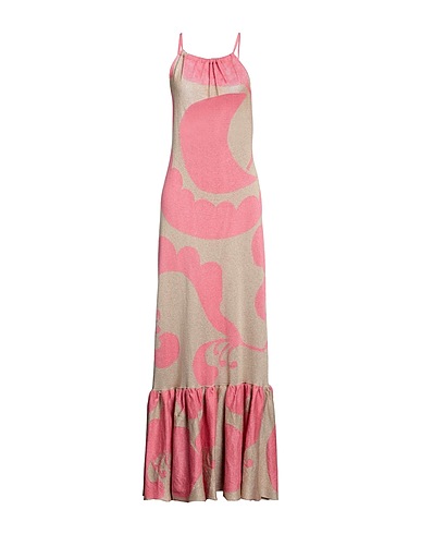 CIRCUS HOTEL Long dress Sand 70% Viscose, 30% Polyester