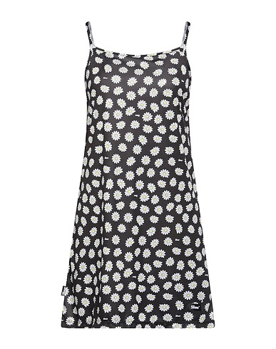SHOE Robe courte Noir 100% Polyester