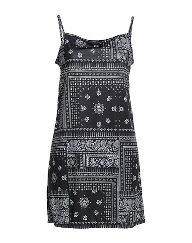 SHOE Short dress Black 100% Polyester