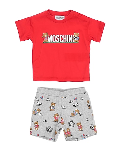 MOSCHINO BABY Baby co-ord  Red 100% Cotton