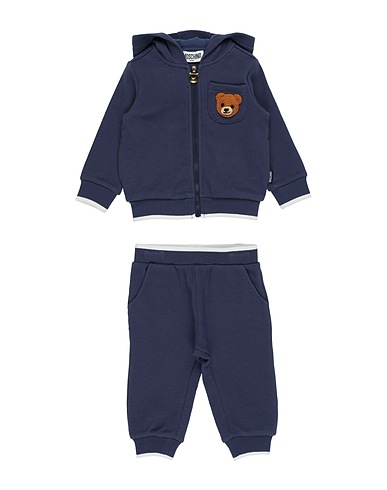 MOSCHINO BABY Baby co-ord  Navy blue 89% Cotton, 11% Polyester, Elastane