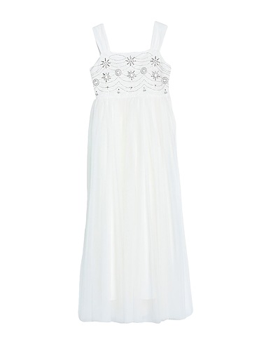 TWINSET Dress Off white 100% Polyester