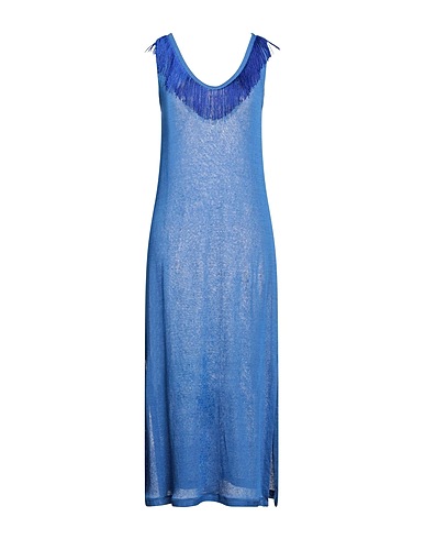 PEPITA Long dress Azure 96% Linen, 4% Elastane
