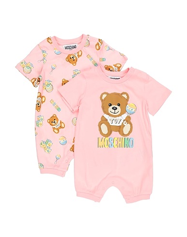 MOSCHINO BABY Tutina Baby  Rosa 100% Cotone