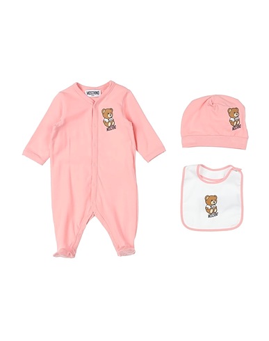 MOSCHINO BABY Baby accessories set Pink 95% Cotton, 5% Elastane