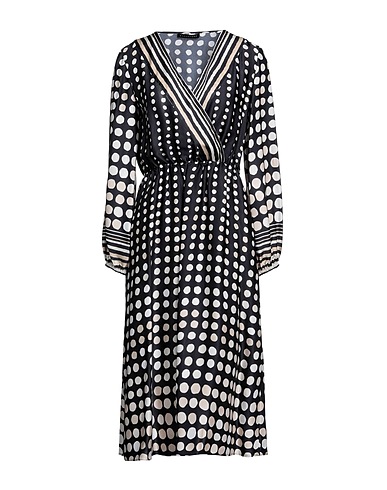 CARACTÈRE Midi dress Black 100% Viscose