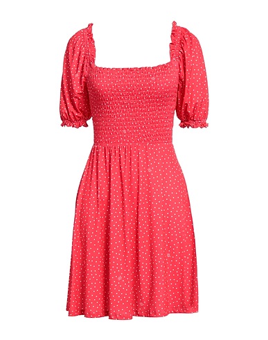 LIU •JO Short dress Red 92% Polyester, 8% Elastane