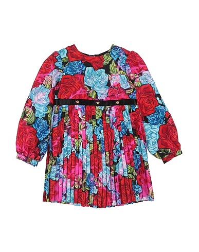 VERSACE YOUNG Dress Red 100% Silk