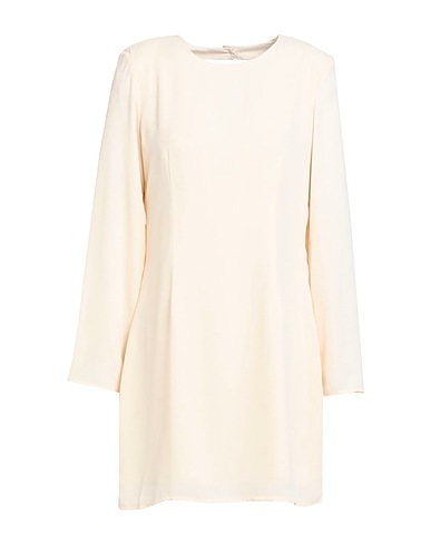 VERO MODA Office dress Cream 100% Polyester