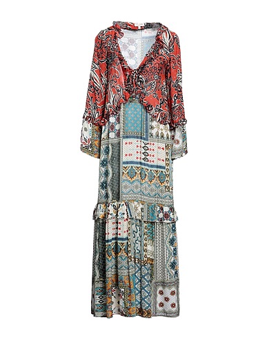 ANJUNA Long dress Azure 100% Viscose