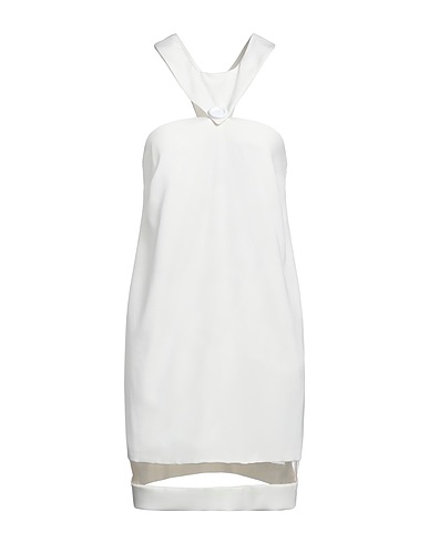 LES BOURDELLES DES GARÇONS Vestito corto Off white 98% Poliestere, 2% Elastan