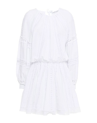 RUE MARISCAL Short dress White 100% Cotton