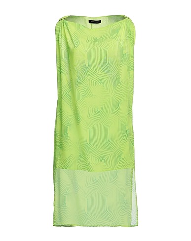 LES BOURDELLES DES GARÇONS Short dress Lime green 100% Polyester