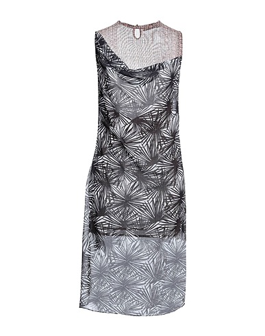 LES BOURDELLES DES GARÇONS Midi dress Black 100% Polyester