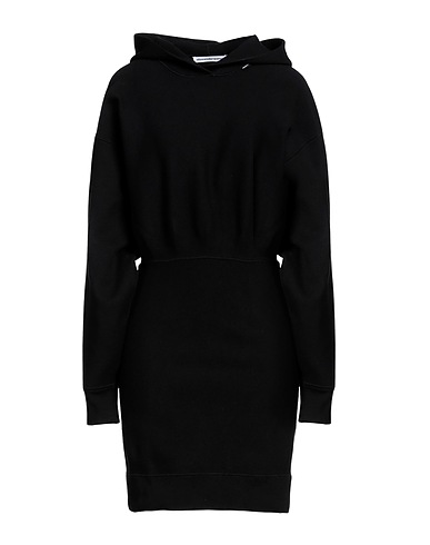 ALEXANDER WANG Short dress Black 59% Viscose, 24% Polyester, 16% Polyamide, 1% Elastane