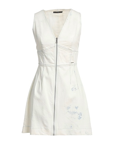 GUESS Denim dress Blue 98% Cotton, 2% Elastane