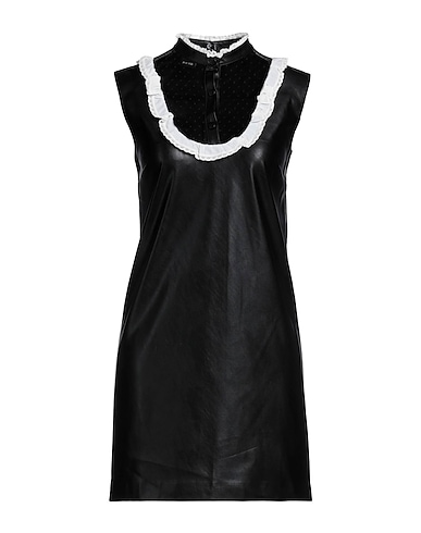PINKO Short dress Black 100% Polyester, Polyurethane