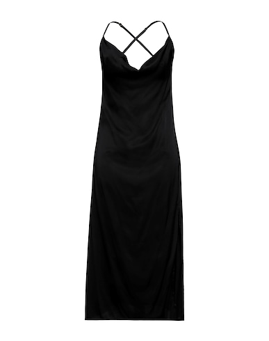 FLY GIRL Long dress Black 100% Viscose